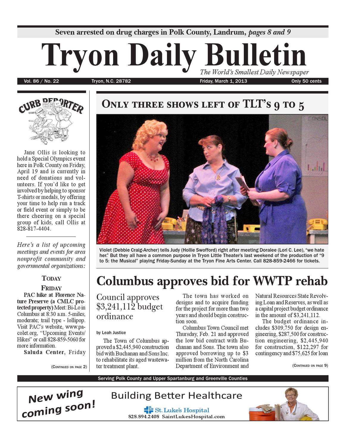 20130301 by Tryon Daily Bulletin Issuu