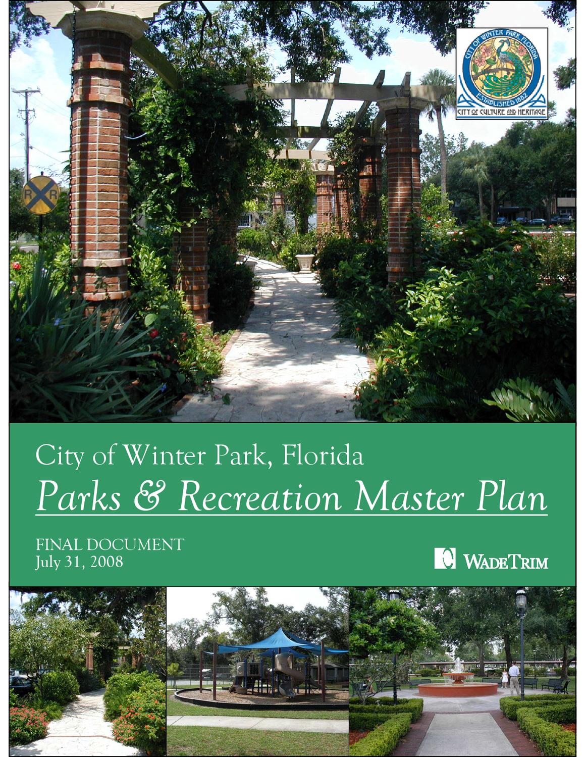 Parks & Recreation Master Plan by City of Winter Park - Issuu