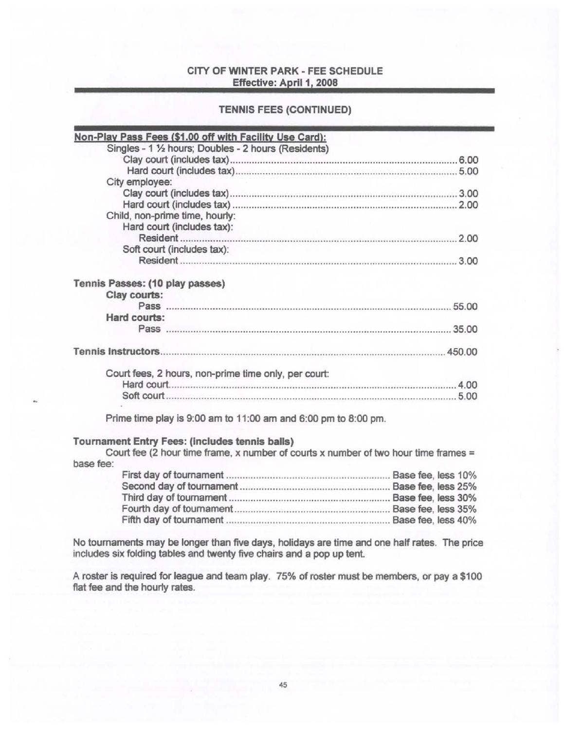 Parks & Recreation Master Plan by City of Winter Park - Issuu