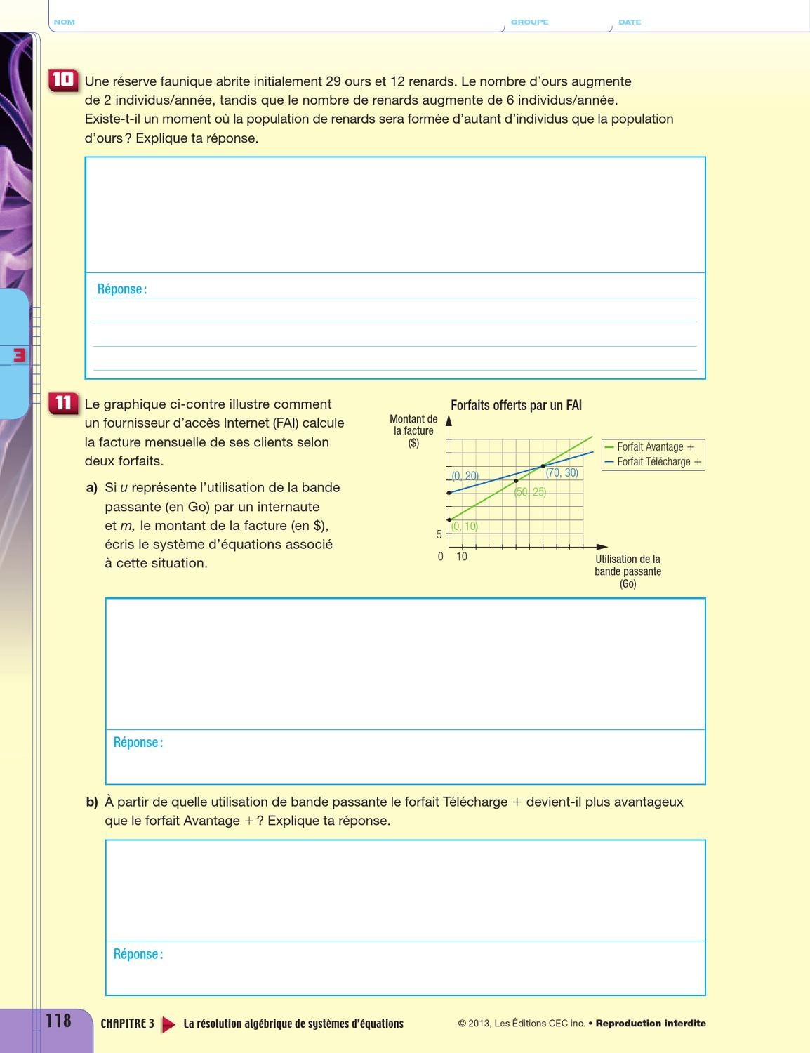 Point De Mire Secondaire 3 Corrige Pdf