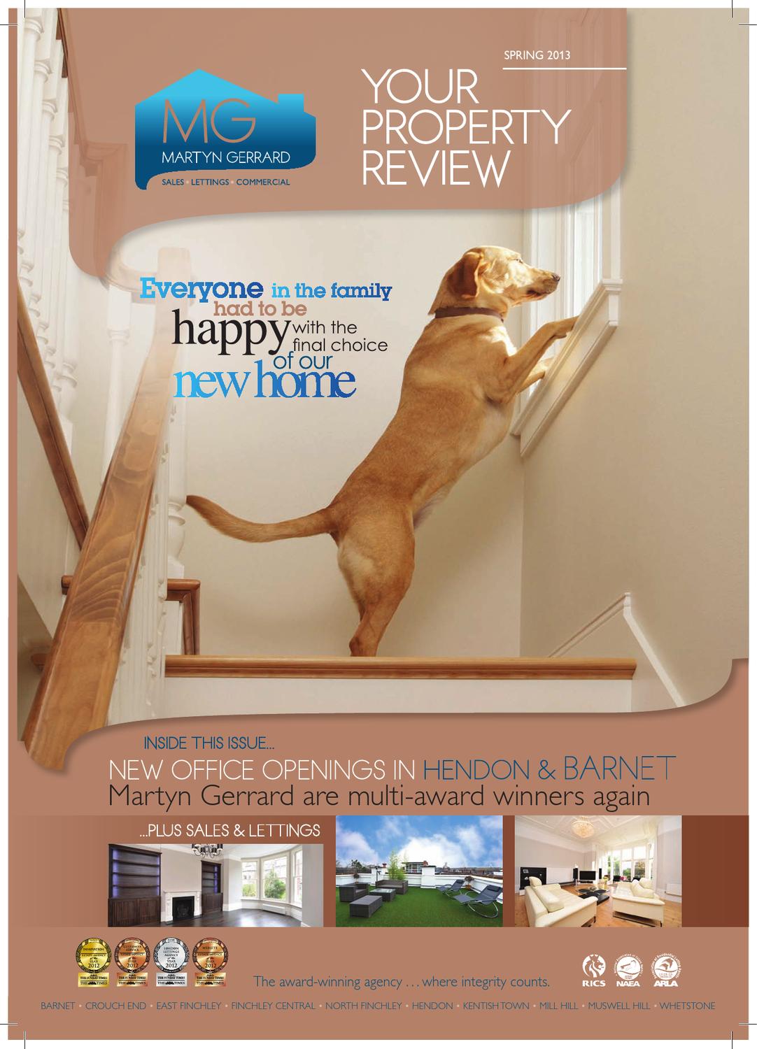 Martyn Gerrard PRoperty review Spring 2013 by Martyn Gerrard Estate