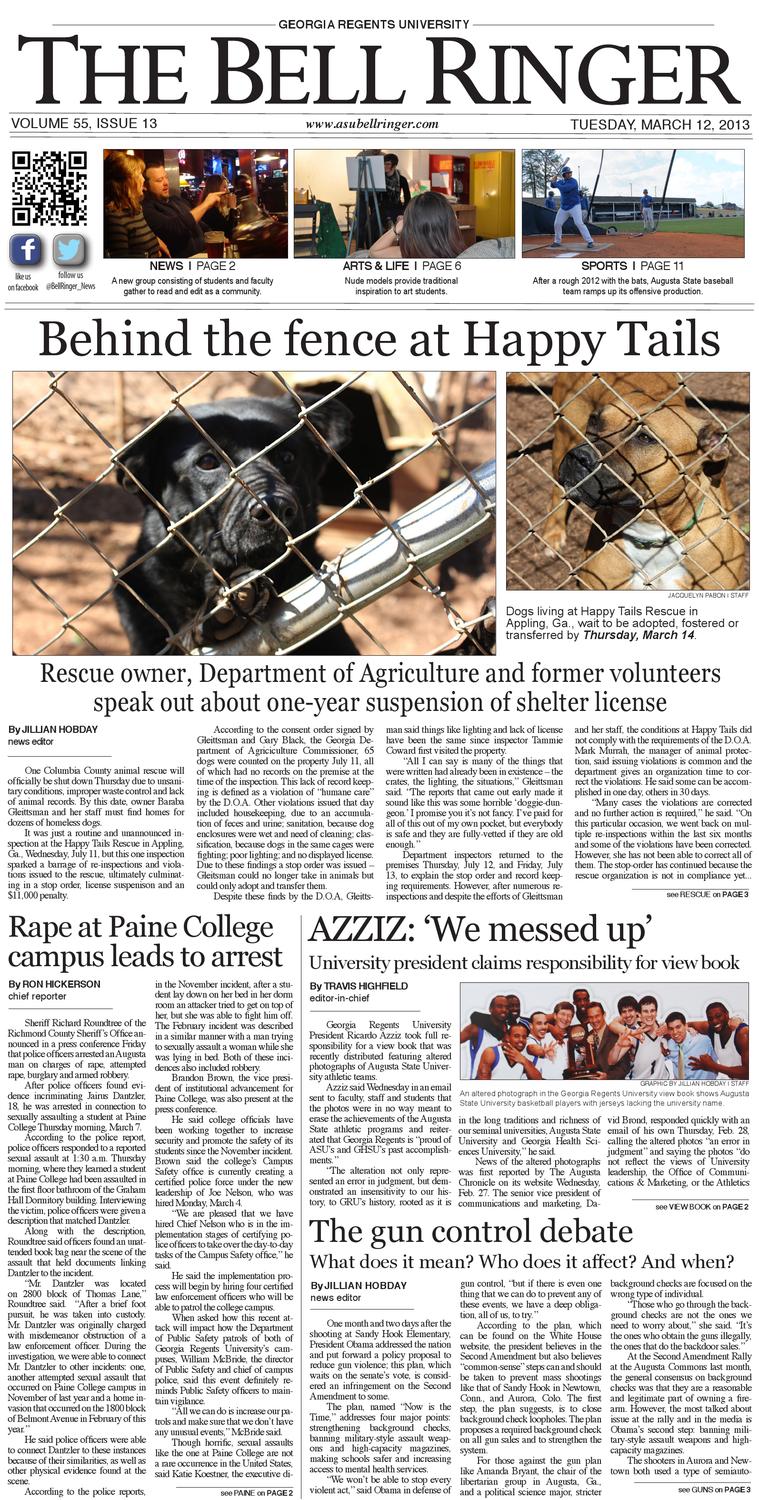 Volume 55, Issue 13 by The Bell Ringer - Issuu