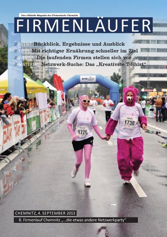 Firmenläufer" das magazin zum wic firmenlauf 2016 in chemnitz by ...