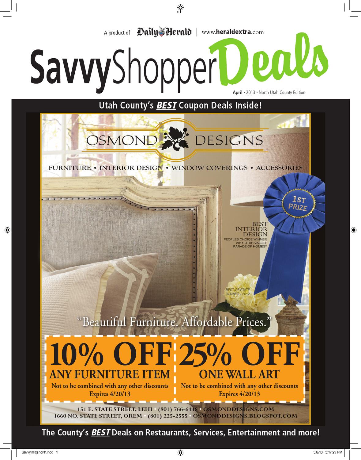 Savvy Shopper Deals North by Daily Herald Issuu
