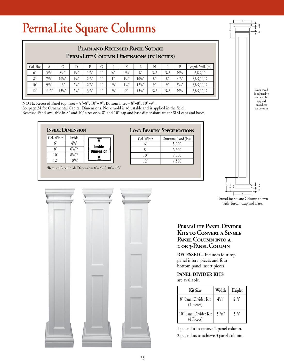 HB&G Columns by Horner Millwork Issuu