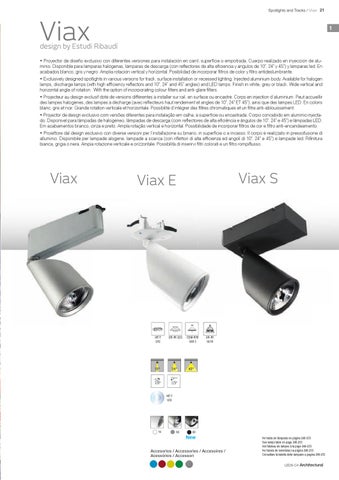 LedsC4 灯饰目录 · 建筑 2013 - ESP/ENG/FRA/POR/ 意文 第 23 页