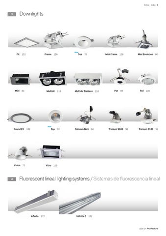 LedsC4 灯饰目录 · 建筑 2013 - ESP/ENG/FRA/POR/ 意文 第 7 页