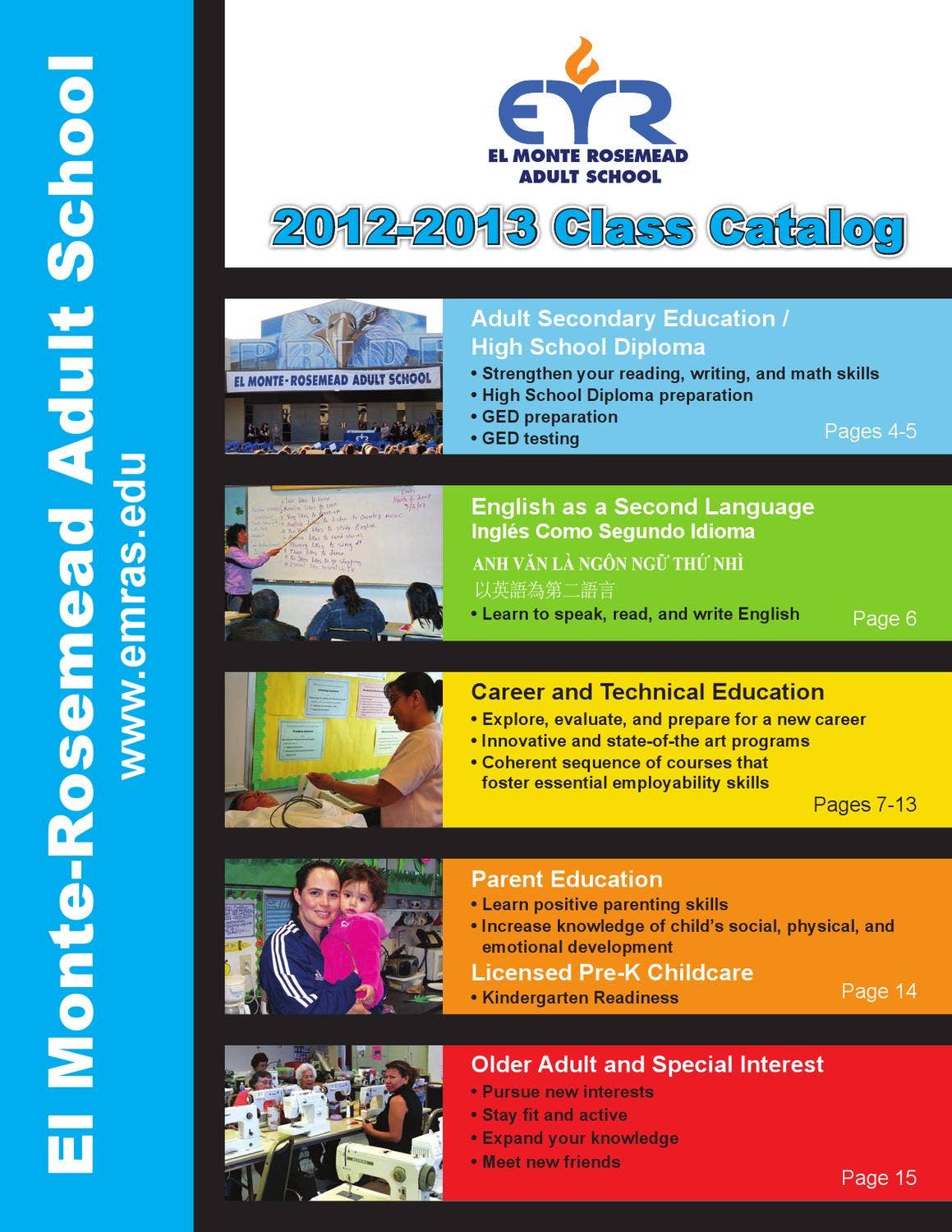 El MonteRosemead Adult School 201213 Course Catalog by Q Press Issuu