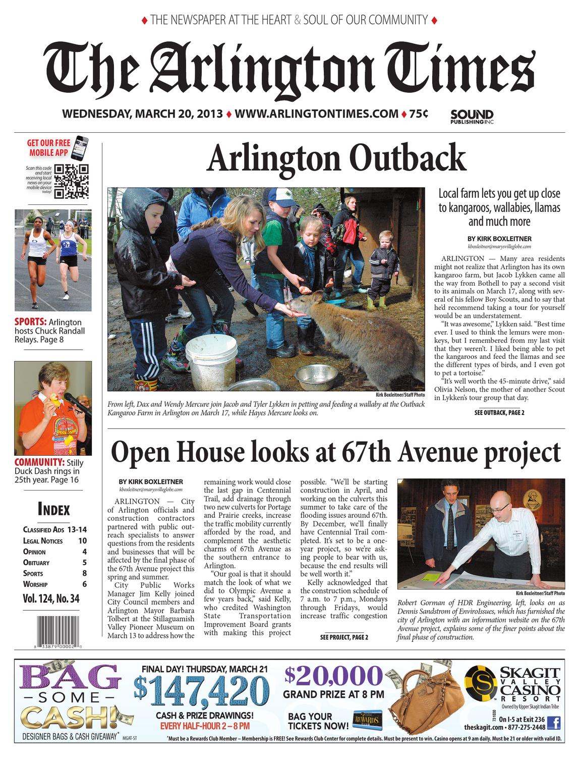 Arlington Times, March 20, 2013 by Sound Publishing Issuu