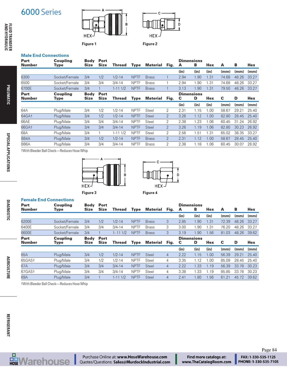 Eaton Aeroquip Quick Disconnect Couplings Master Catalog EMEQDCC001E
