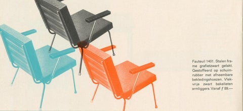 Gispen Collectie 家具目录 · Catalogus woonmeubelen 1963 第 10 页