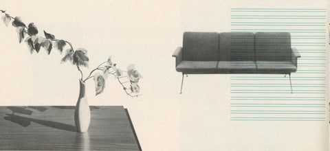 Gispen Collectie 家具目录 · Catalogus woonmeubelen 1963 第 6 页