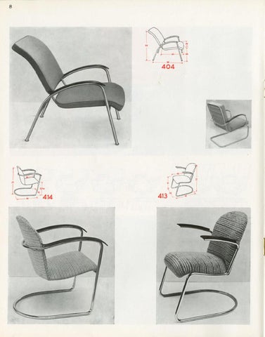 Gispen Collectie 家具目录 · Catalogus tubular 家具 第 8 页