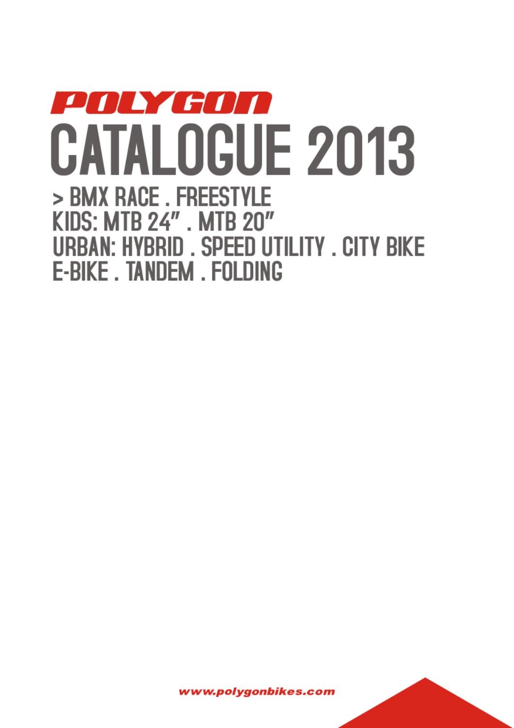 POLYGON CATALOGUE 2013 by POLYGON BIKES Issuu