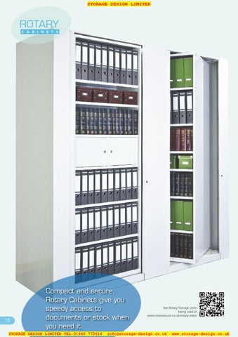 Storage Design Limited 家具目录 · SDL Moresecure Mobile 层架 2012 第 16 页