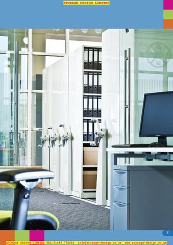 Storage Design Limited 家具目录 · SDL Moresecure Mobile 层架 2012 第 3 页