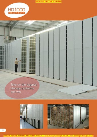 Storage Design Limited 家具目录 · SDL Moresecure Mobile 层架 2012 第 8 页