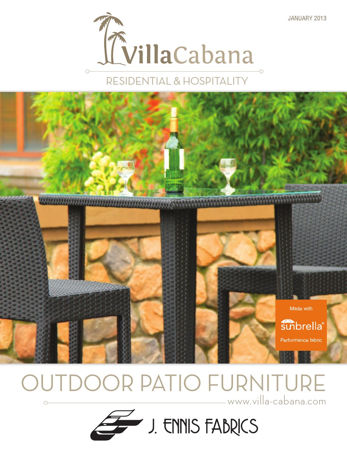 Villa Cabana Furniture Catalogue 12 by Ennis Fabrics - issuu Villa Cabana Furniture Catalogue 12 by Ennis Fabrics - issuu