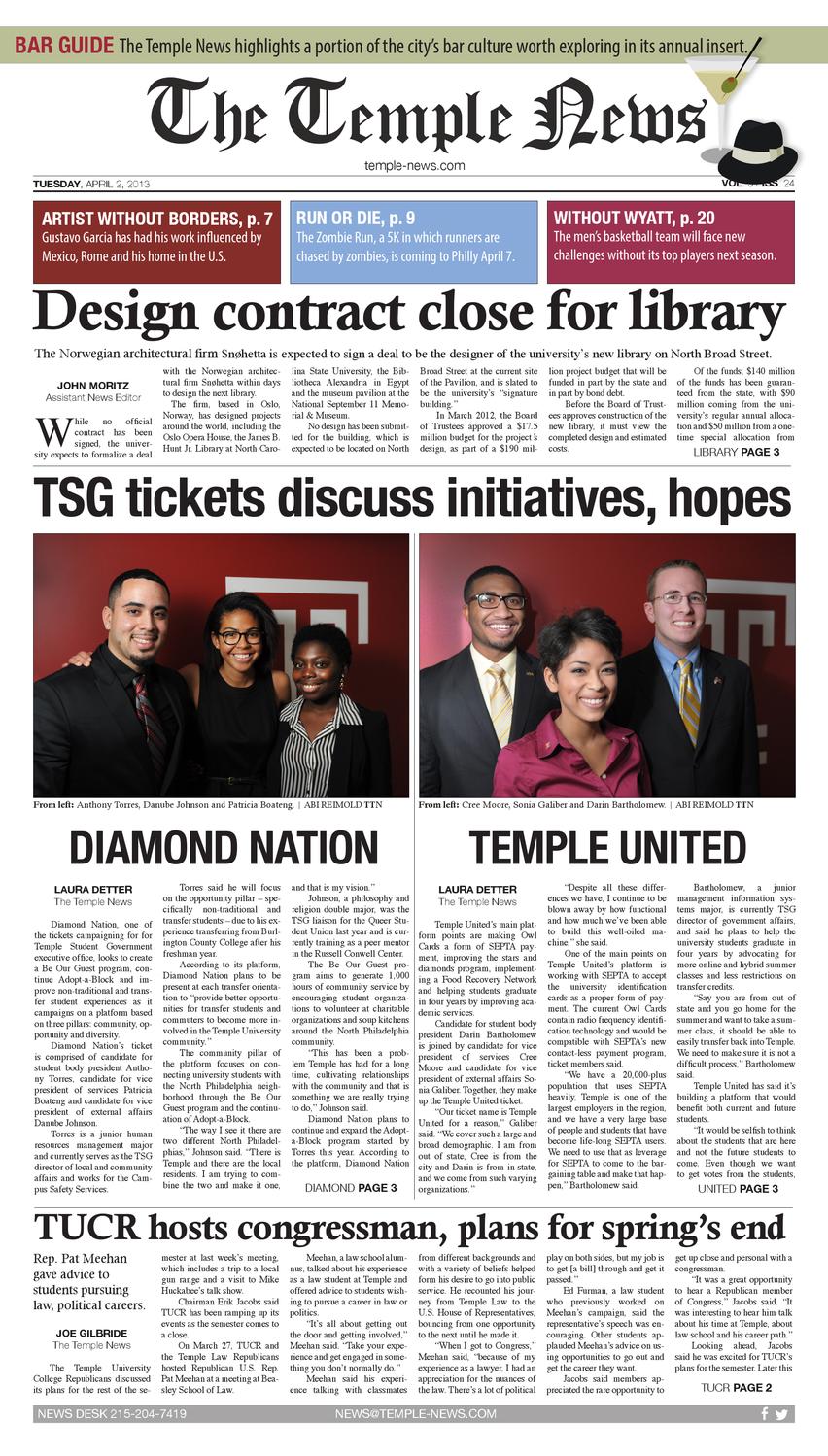 Volume 91, Issue 24 by The Temple News Issuu