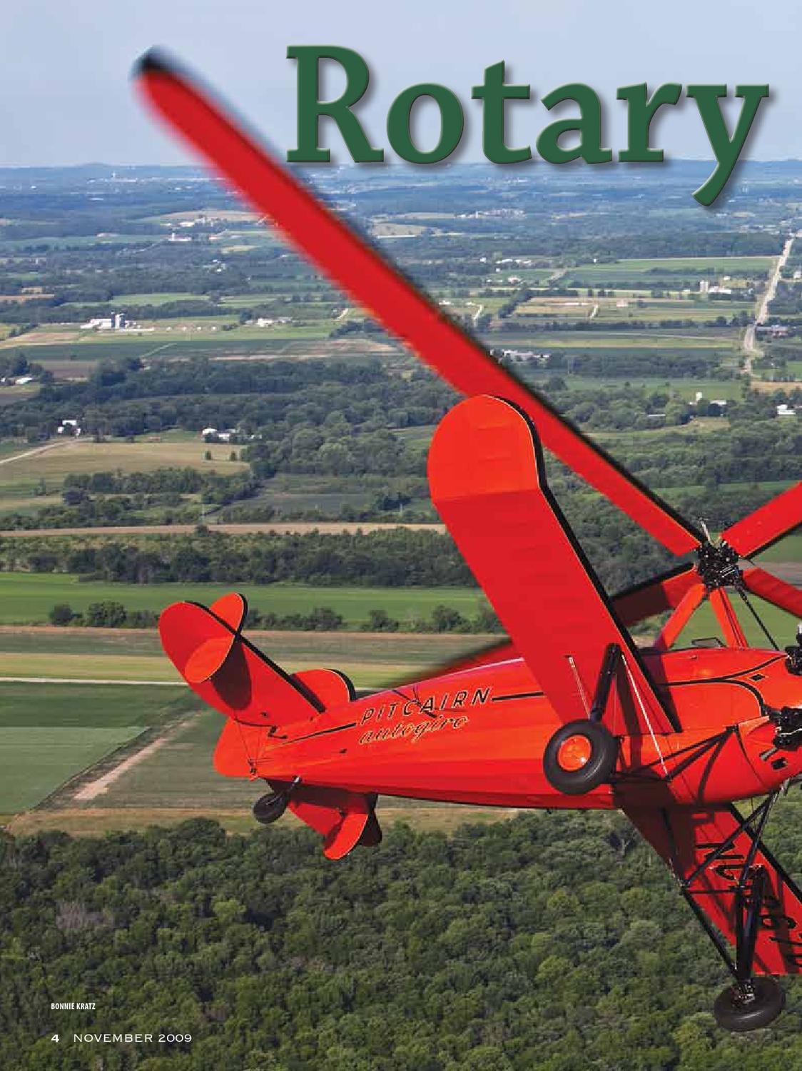 2009Vol.37No.11RotaryDreams_RestorationofaPitcairnPA18