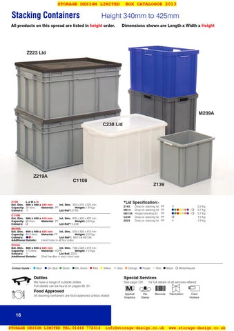 BOX 家具目录 2013 from Storage Design Limited 第 13 页