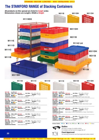 BOX 家具目录 2013 from Storage Design Limited 第 17 页