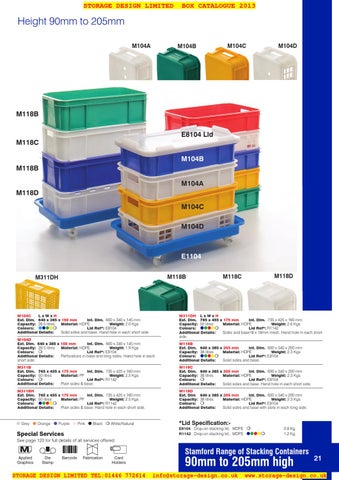 BOX 家具目录 2013 from Storage Design Limited 第 18 页