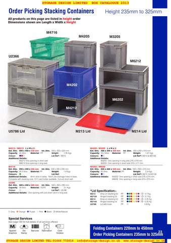BOX 家具目录 2013 from Storage Design Limited 第 20 页