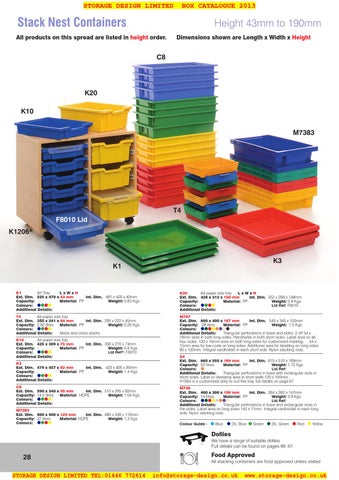 BOX 家具目录 2013 from Storage Design Limited 第 24 页