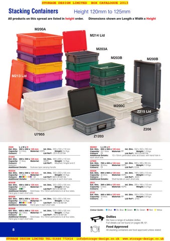BOX 家具目录 2013 from Storage Design Limited 第 5 页