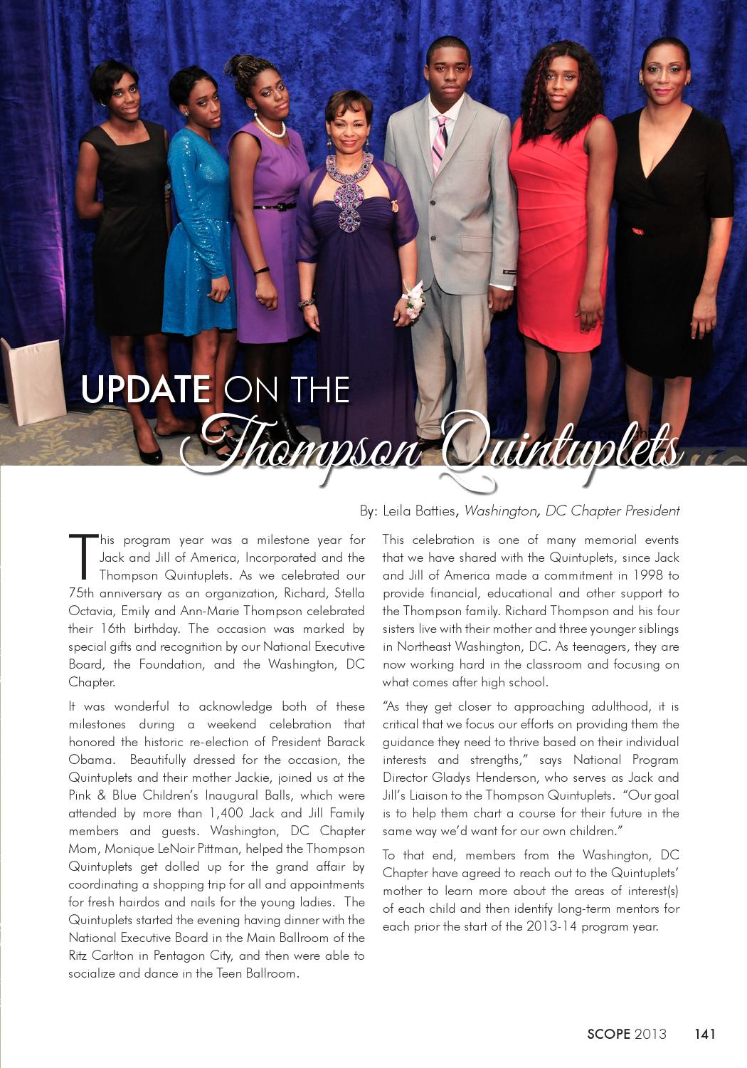 Scope 2013 by Jack and Jill of America, Inc. Issuu