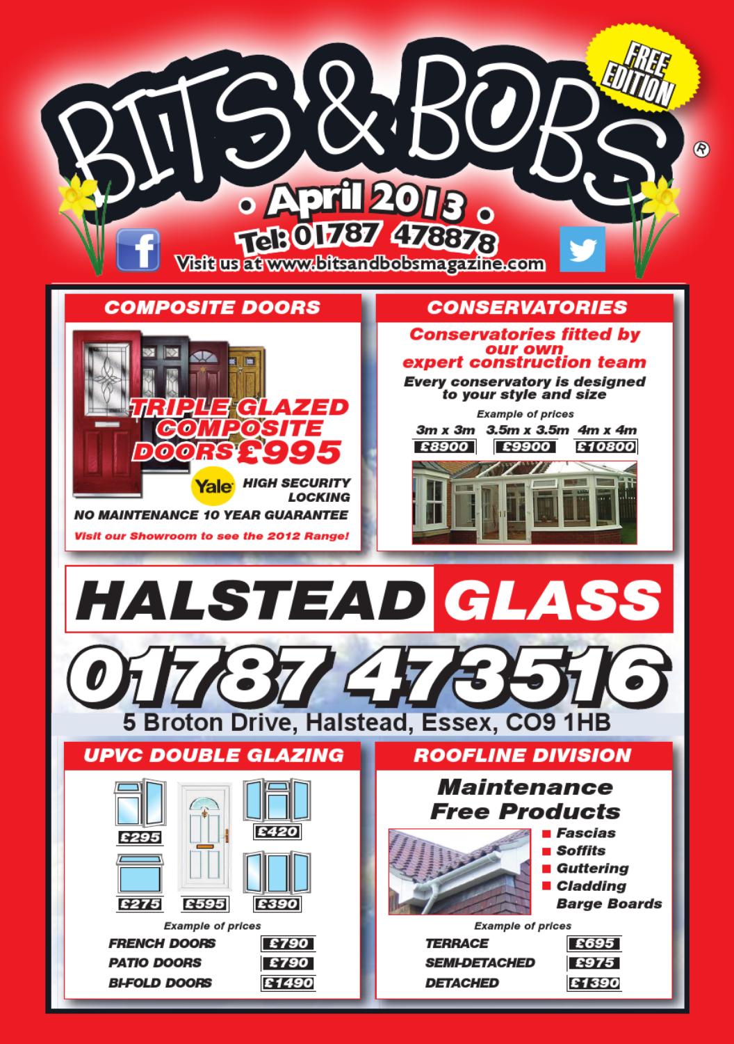 63168 Bits & Bobs (Halstead 24pp April) by Bits and Bobs Publishing Ltd