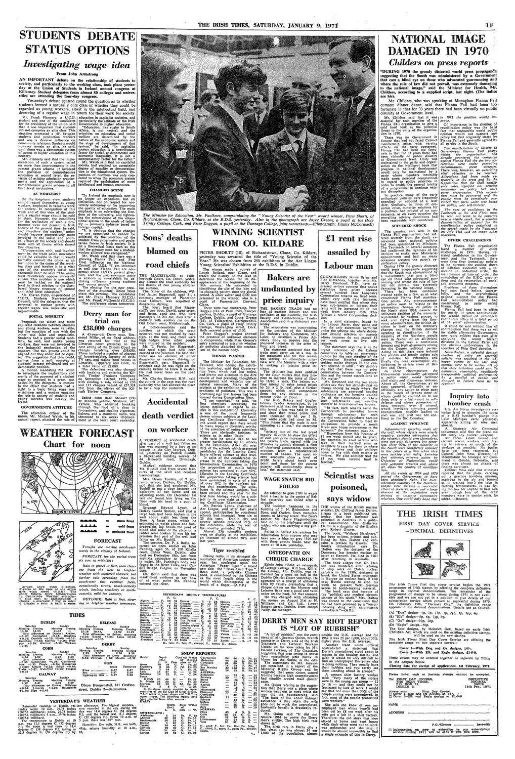 Irish Times 1971 by Young Scientist & Technology Exhibition - Issuu