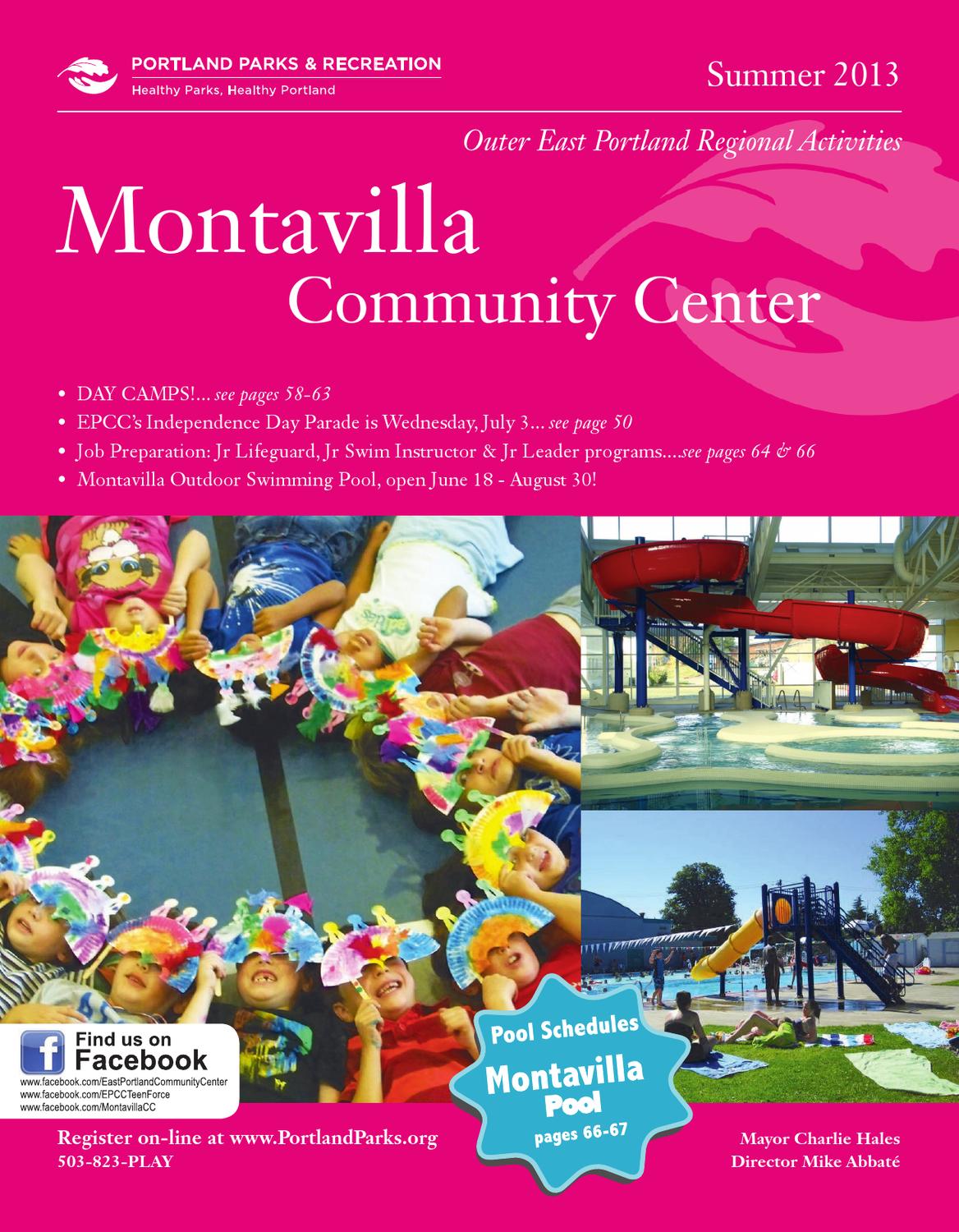 Montavilla Community Center Summer 2013 Catalog By Portland Parks Recreation Issuu