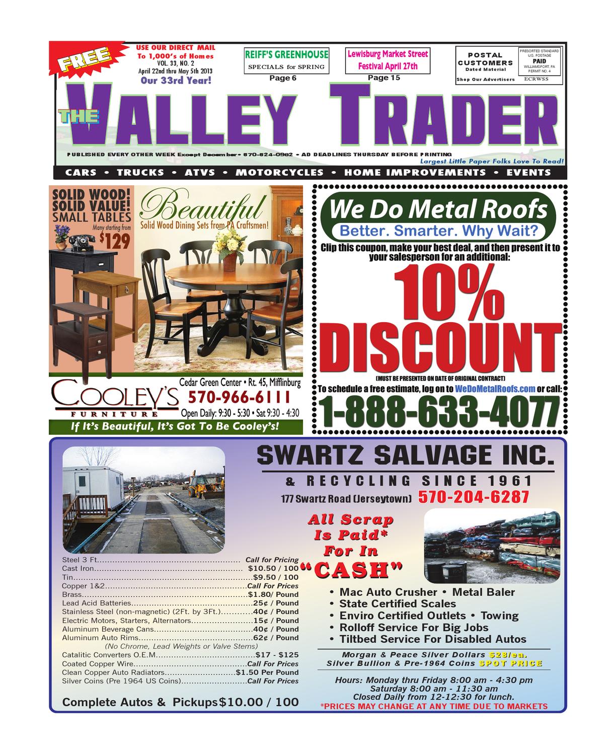 The Valley Trader 4.21.13 by Max Oberdorf Issuu