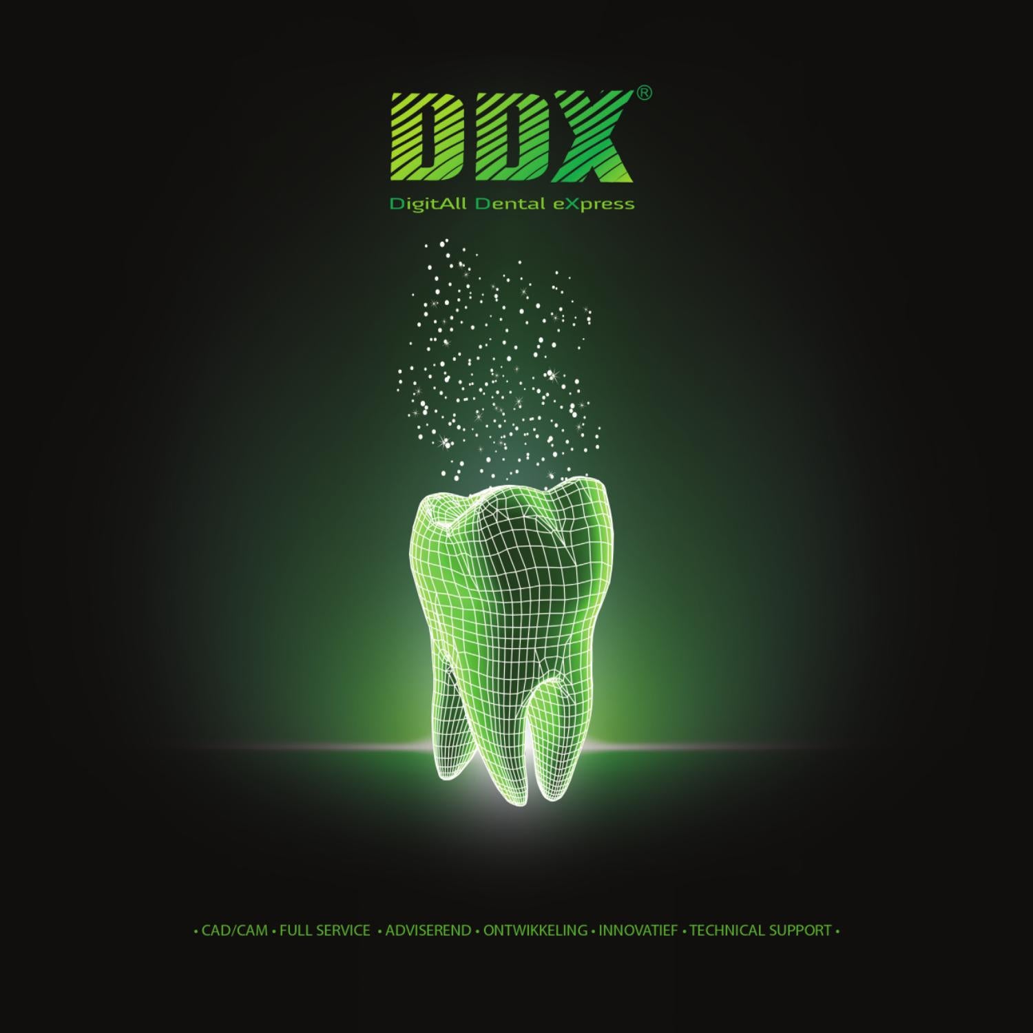 DDX Digital Dental eXpress Brochure by Jochem Smit Issuu