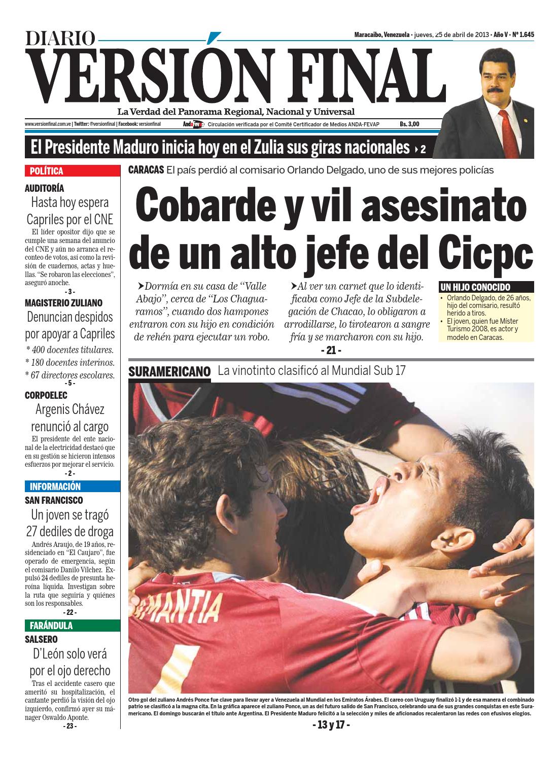 Diario Versión Final By Diario Versión Final Issuu