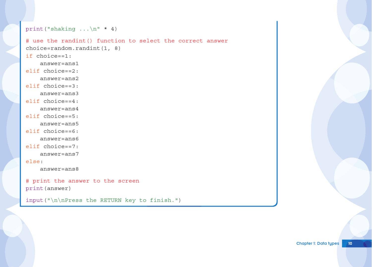 Python: Next Steps (Level 2) by Cambridge International Education - Issuu