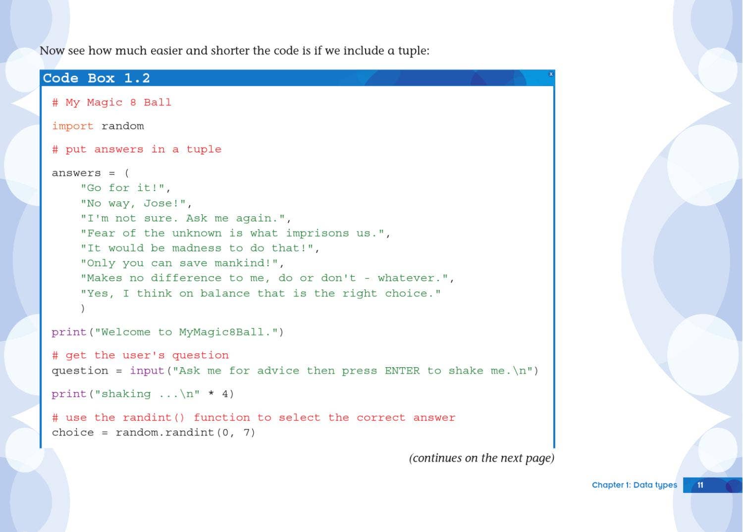 Python: Next Steps (Level 2) by Cambridge International Education - Issuu