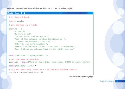 Python: Next Steps (Level 2) by Cambridge International Education - Issuu