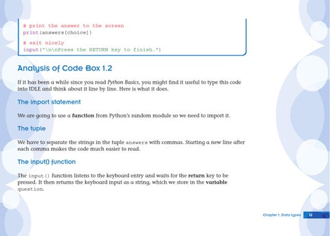 Python: Next Steps (Level 2) by Cambridge International Education - Issuu