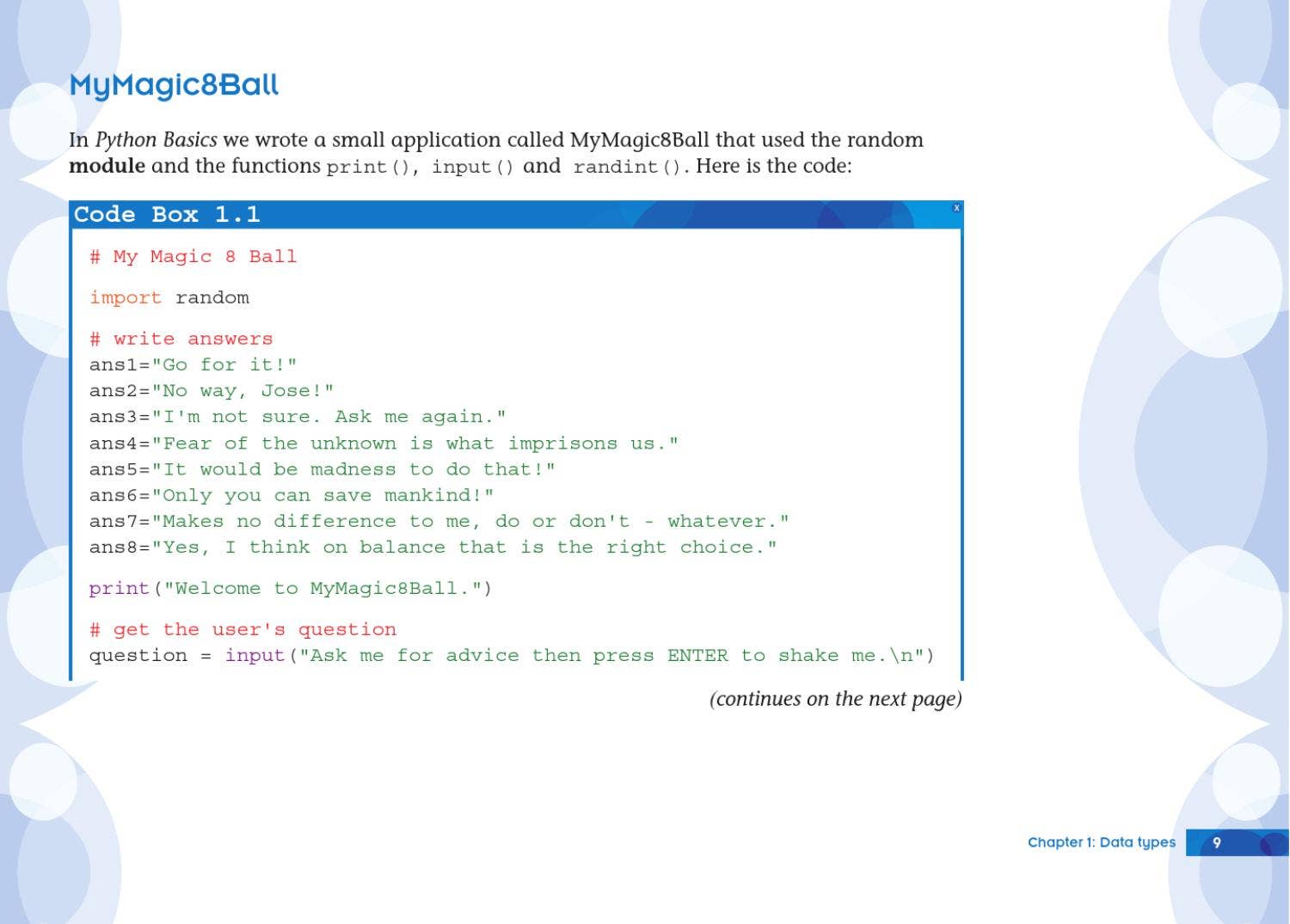 Python: Next Steps (Level 2) by Cambridge International Education - Issuu