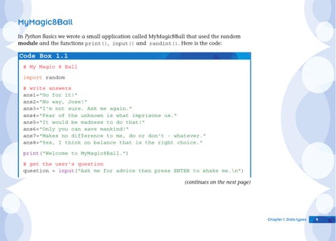 Python: Next Steps (Level 2) by Cambridge International Education - Issuu