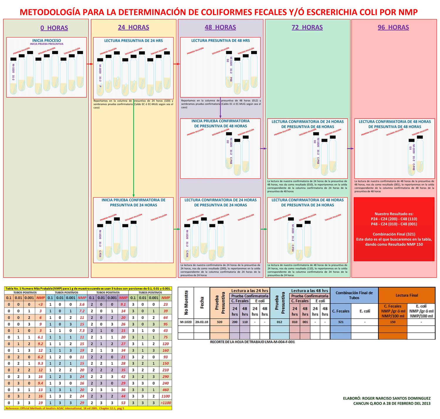 Determinacion de Coliformes Fecales by Roger Santos Dominguez - Issuu