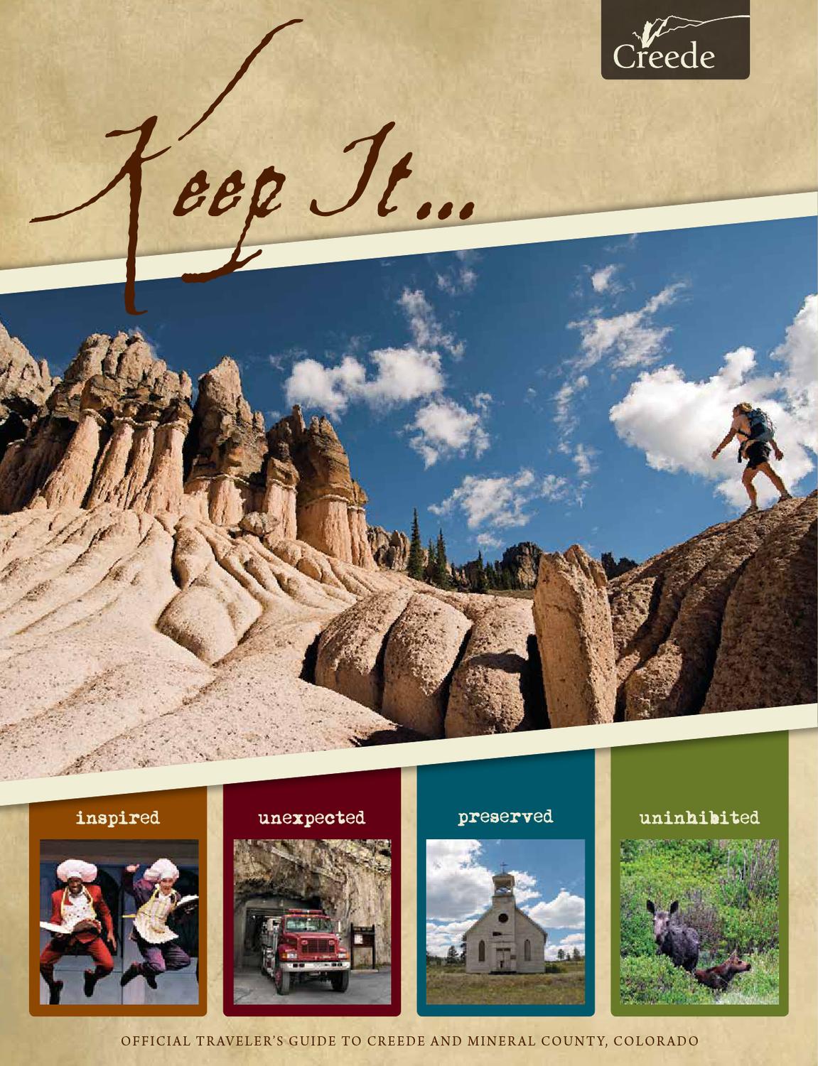 Creede and Mineral County Chamber of Commerce 2013 Visitor's Guide by
