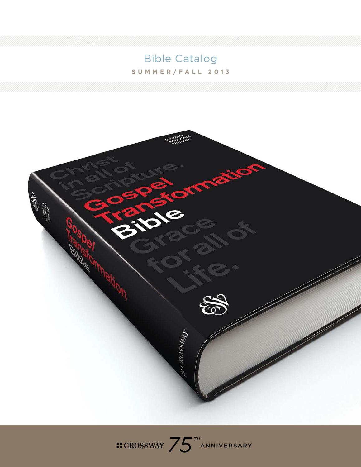 Crossway's Summer/Fall 2013 Bible Catalog by Crossway Issuu
