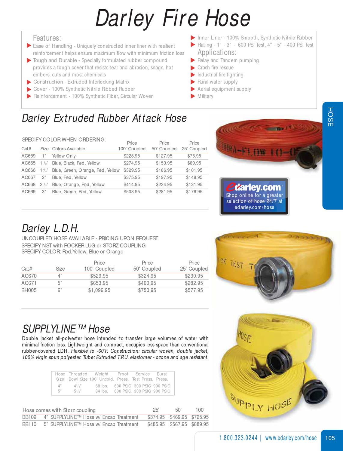 Darley Fire Equipment Catalog 260 by W. S. Darley & Company Issuu