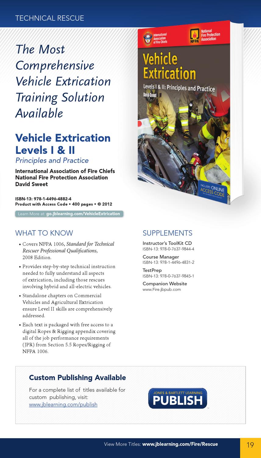 Jones & Bartlett Learning 20132014 Fire Catalog by Jones & Bartlett