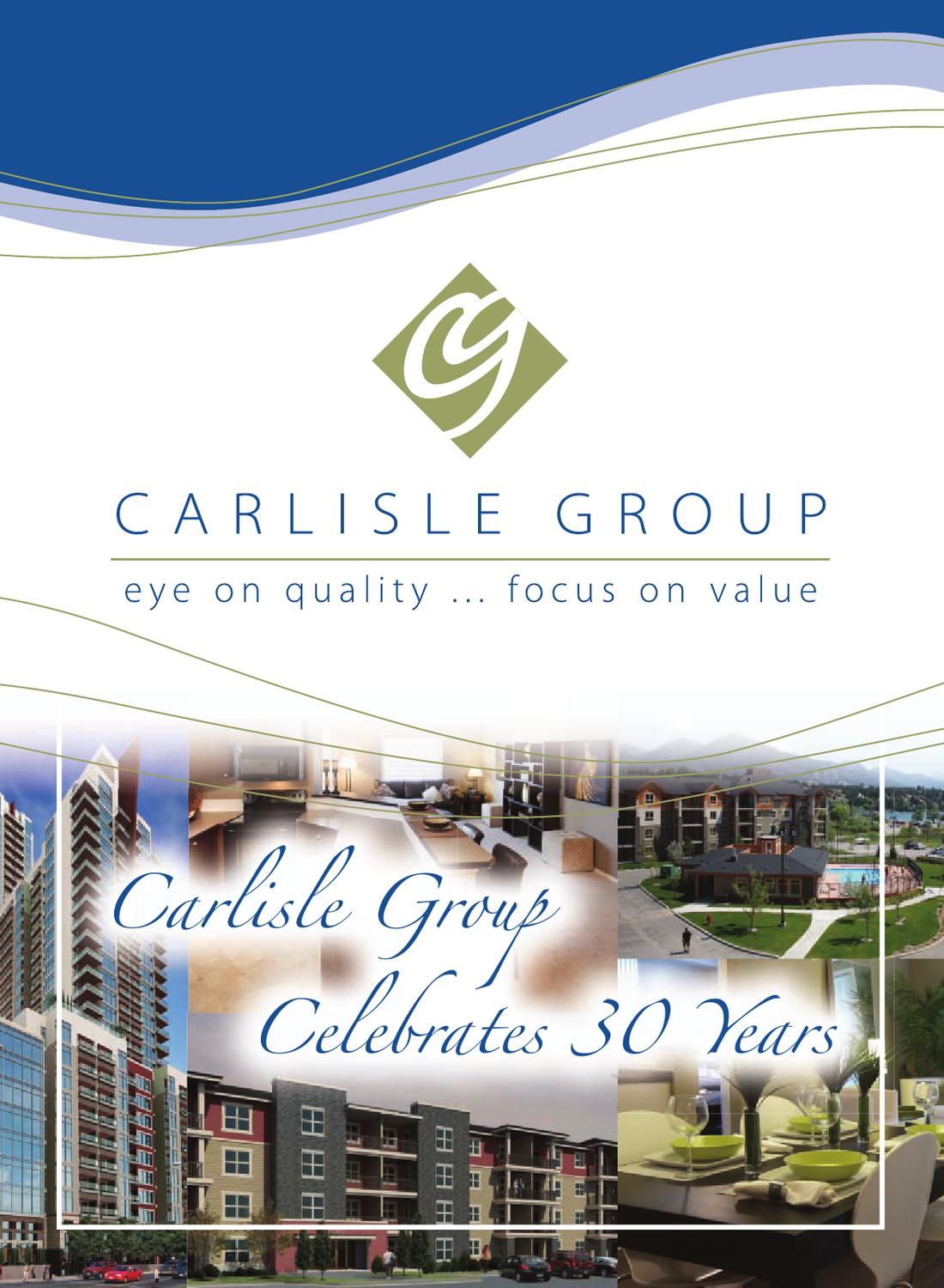 Carlisle Group 30th by Business in Calgary Issuu