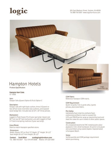 Logic 家具-Hampton Inns 第 8 页